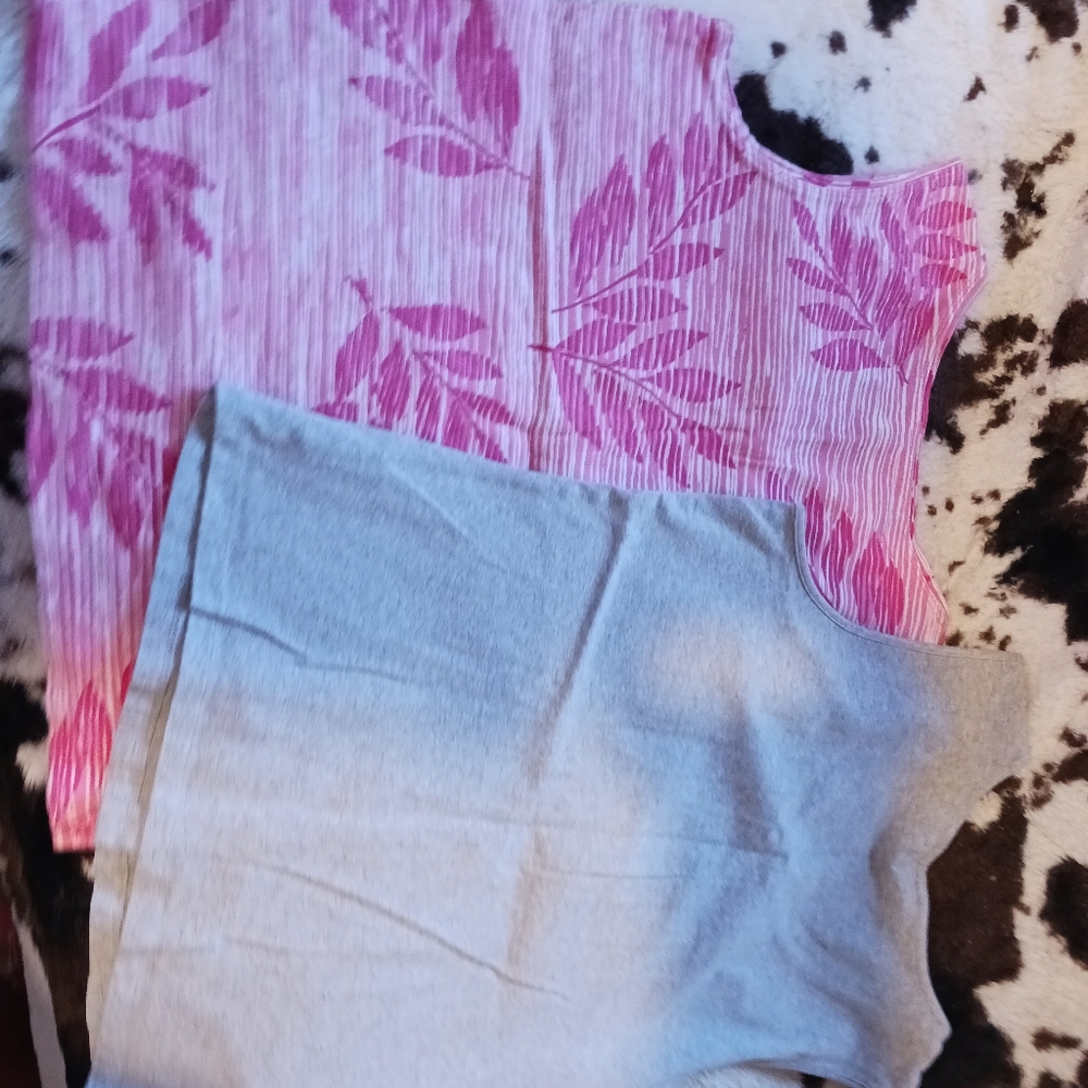2 Tank Tops Eddie Bauer S & White Stag M - Picture 2 of 12